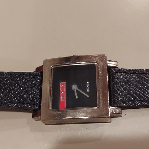 Prada black watch